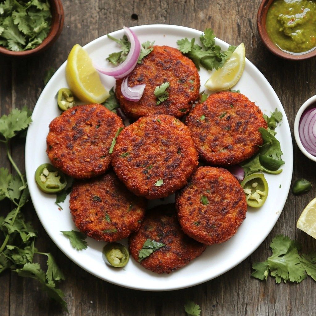 Chicken Shami Kabab's (12-Pieces)